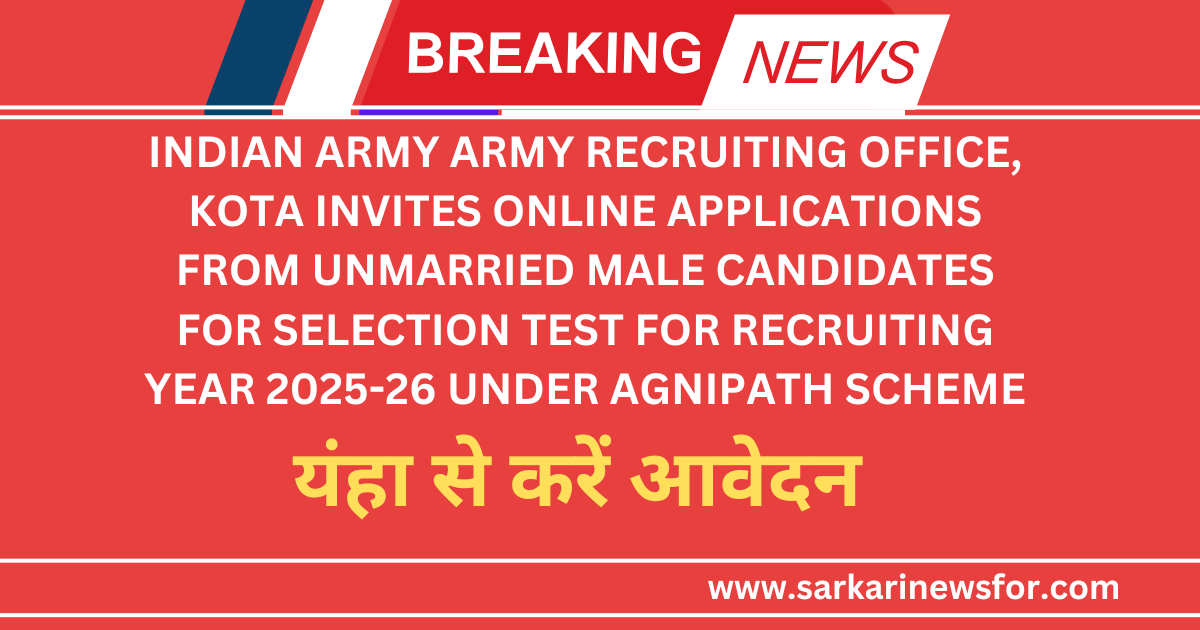 Agniveer Army Recruitment 2025